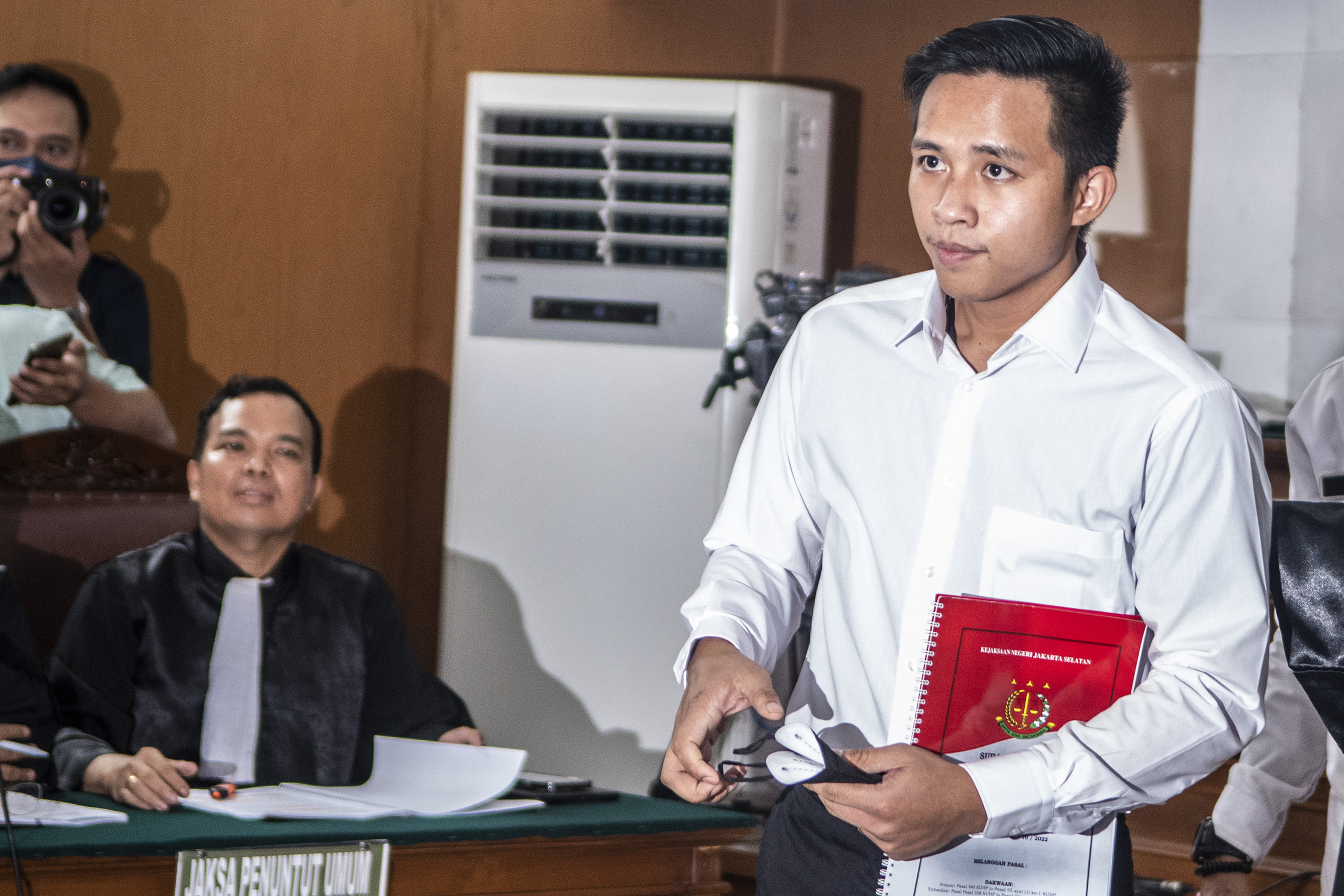  Terdakwa kasus pembunuhan Brigadir Nopriansyah Yosua Hutabarat (Brigadir J), Richard Eliezer (Bharada RE atau E) 