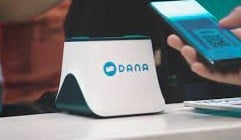 Pembayaran digital menggunakan DANA