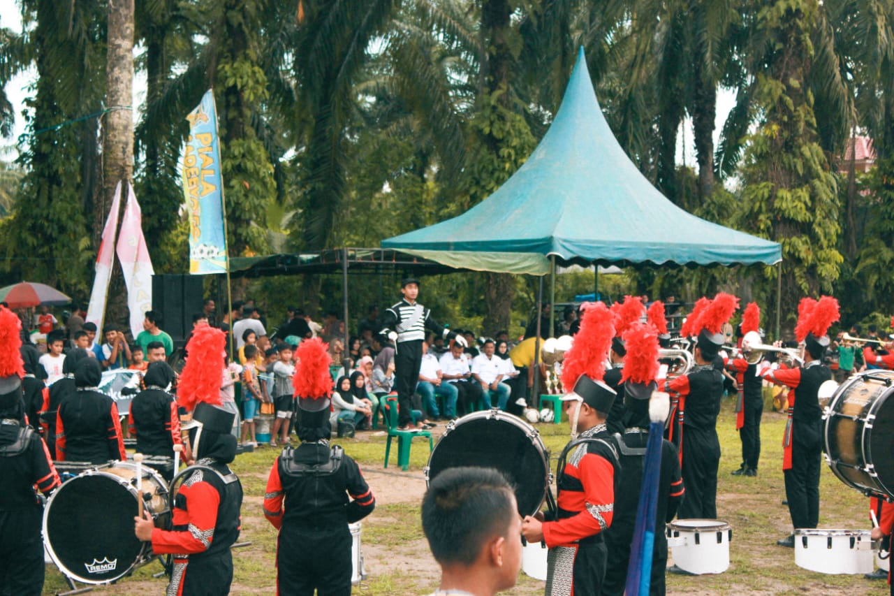 Pembukaan turnamen mini soccer di kawasan Labuhan Batu Utara, yang digelar GMC Sumut diikuti 600 peserta, Kamis (5/1/2023)