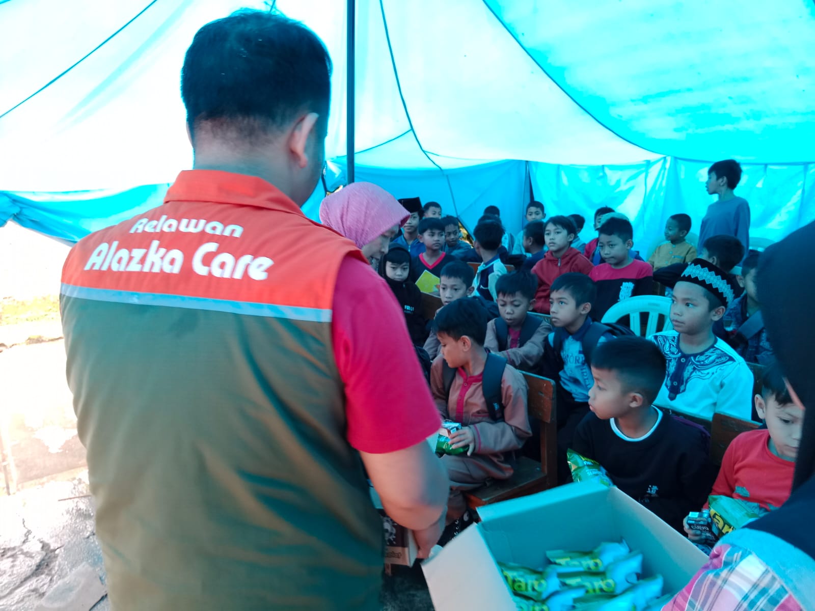 Pemilihan bagi anak-anak korban gempa Cianjur