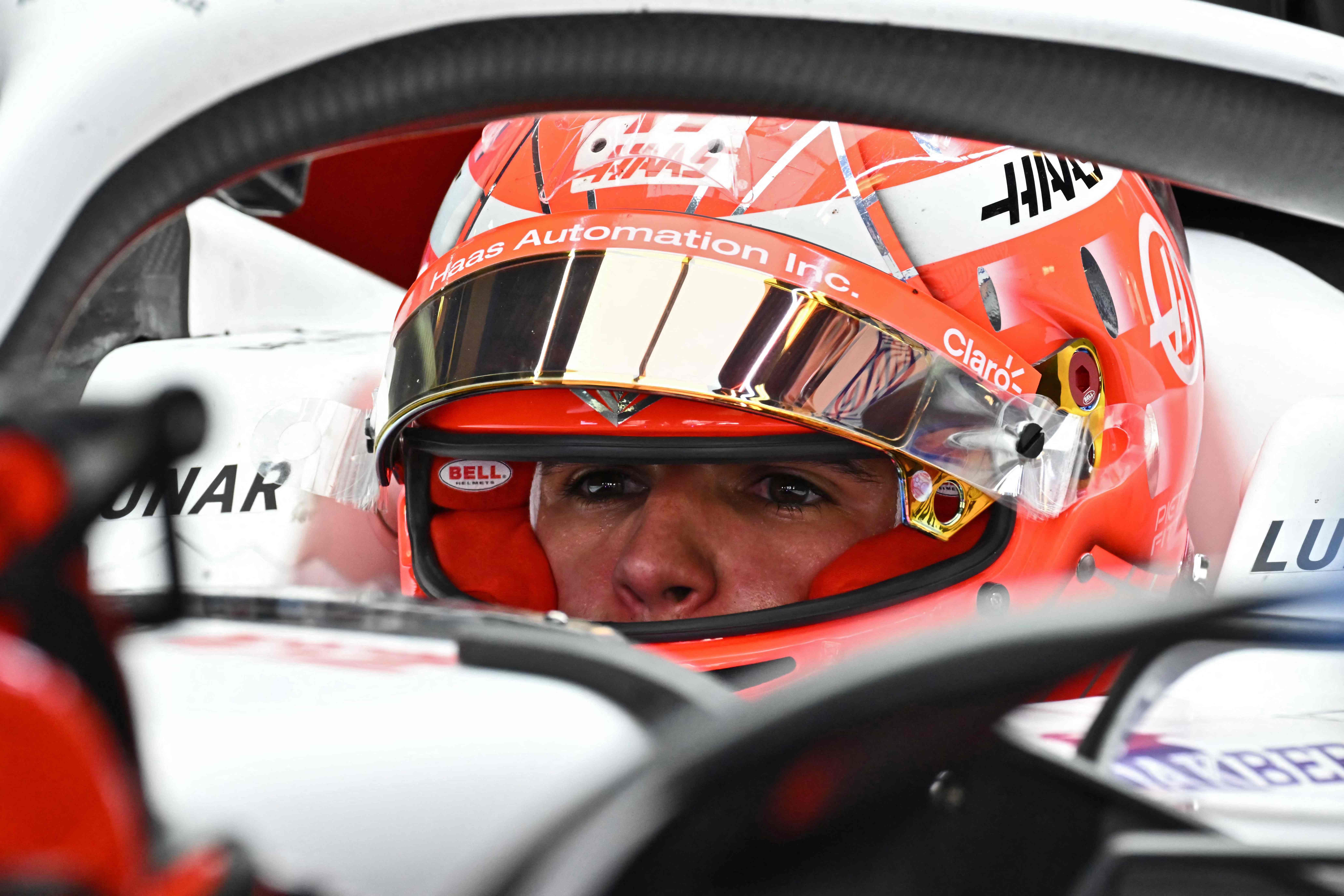 Pembalap cadangan tim Haas Pietro Fittipaldi.