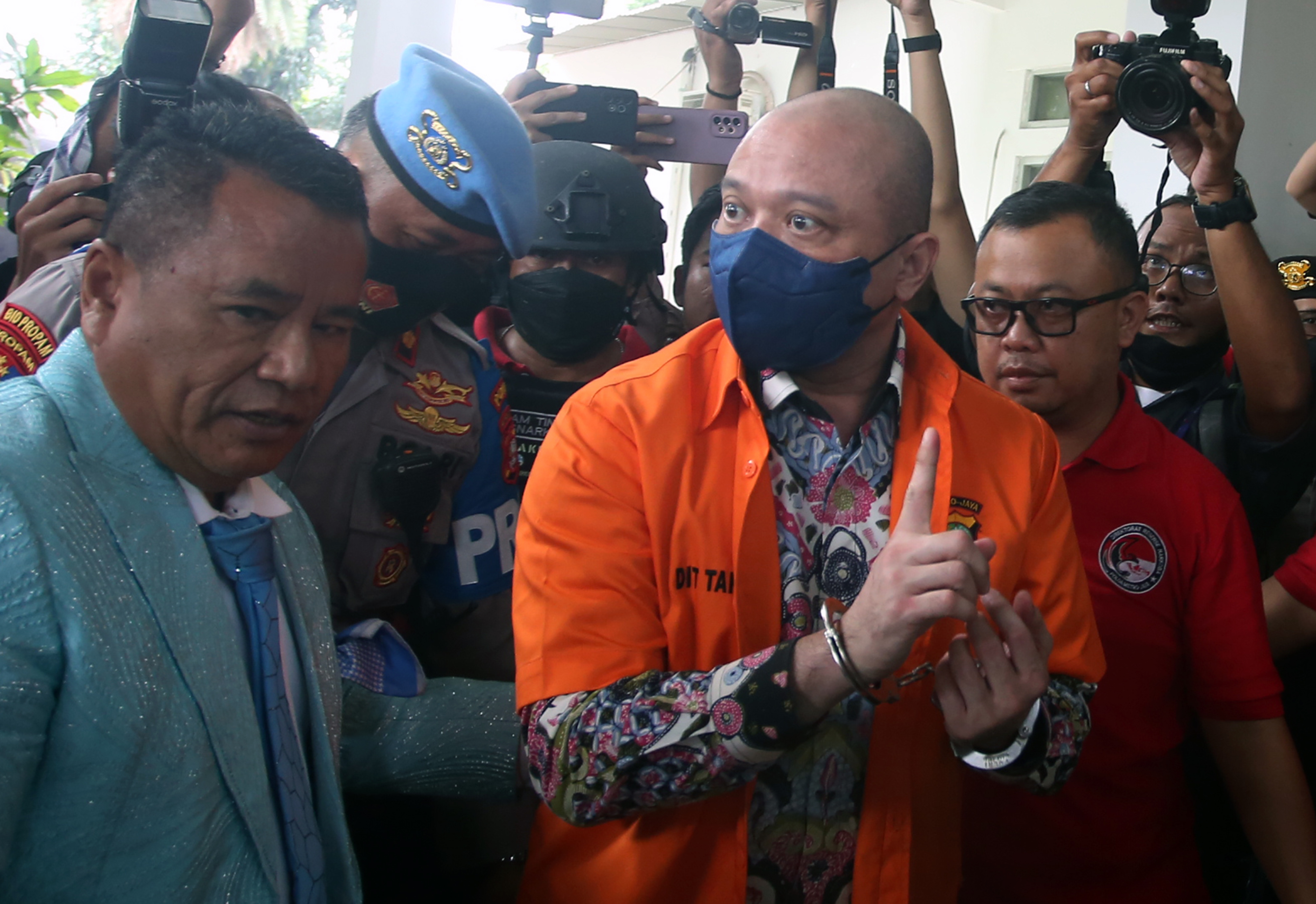 Mantan Kapolda Sumatera Barat Irjen Teddy Minahasa yang terjerat kasus narkoba.