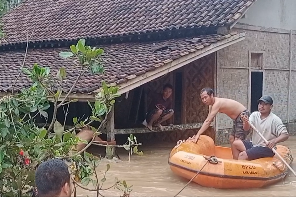 Banjir di Lebak.