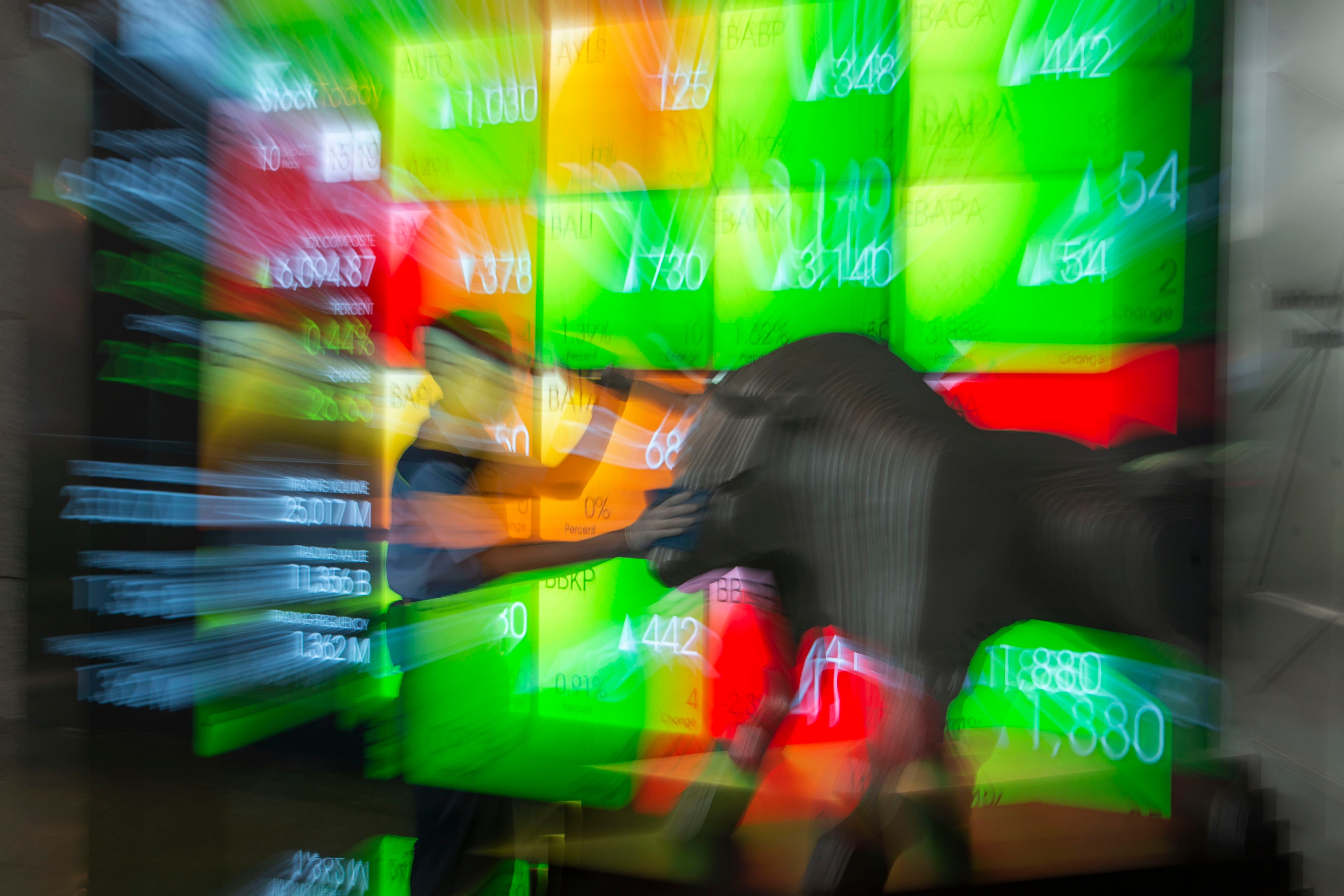 Ilustrasi: Indeks Harga Saham Gabungan (IHSG) Bursa Efek Indonesia (BEI) 