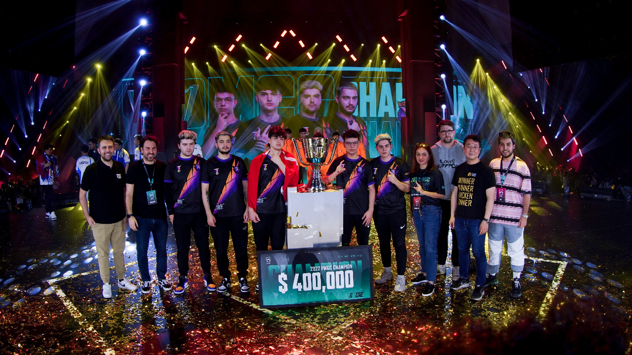 s2G Esports asal Turki keluar sebagai pemenang 2022 PUBG Mobile Global Championship Grand Finals
