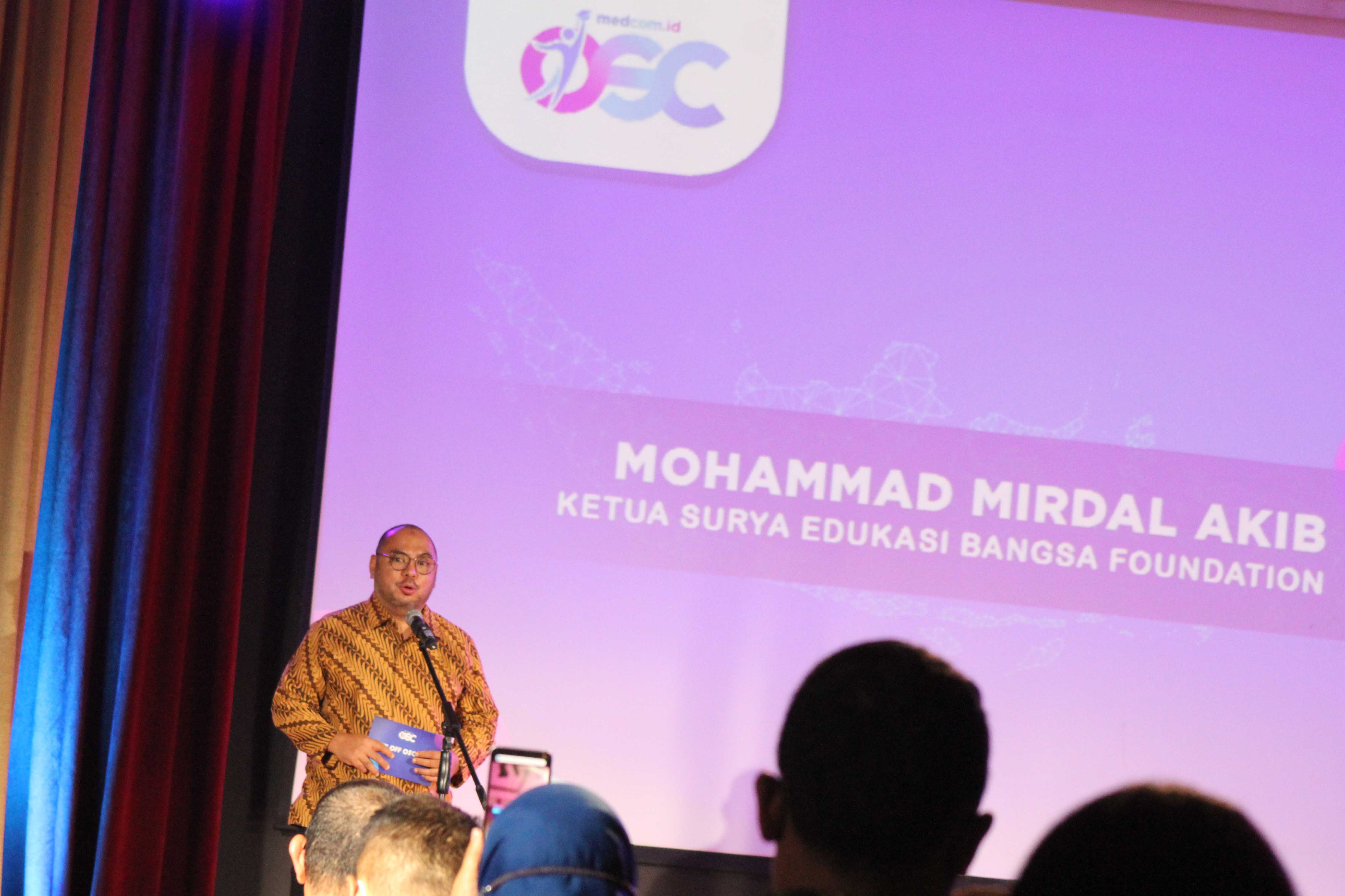 Ketua Yayasan Surya Edukasi Bangsa Foundation (Sebaf) Mohammad Mirdal Akib