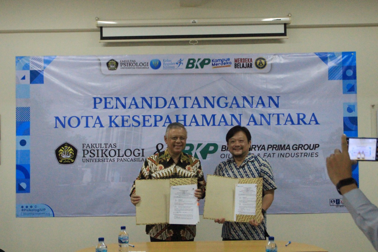 Fakultas Psikologi UP dan PT Bina Karya Prima Kerja Sama Program Magang 