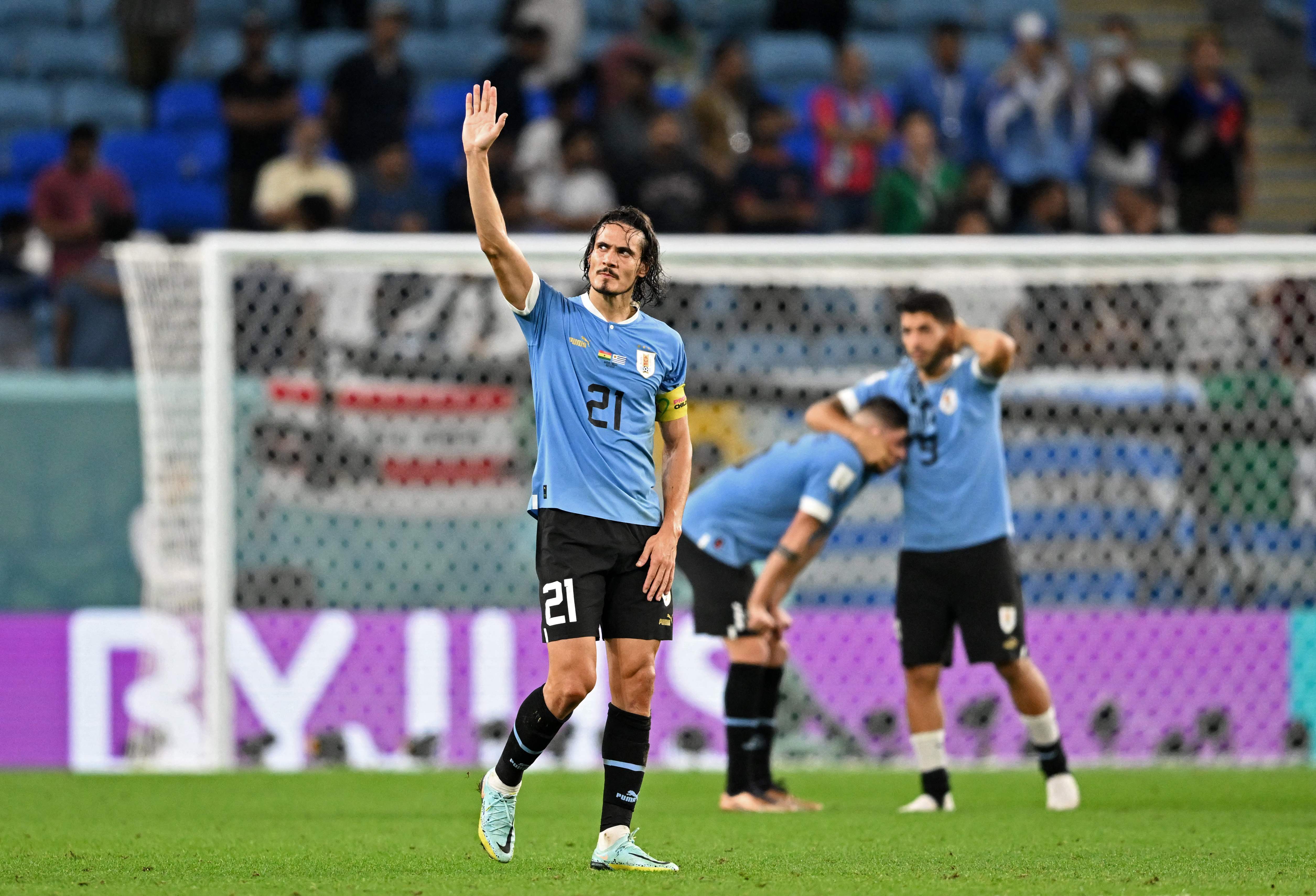 Pemain Timnas Uruguay Edinson Cavani