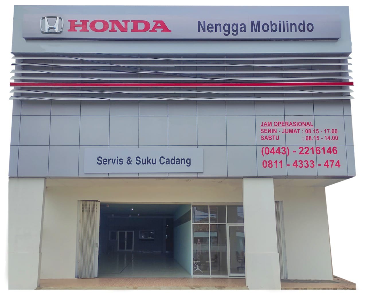 Diler terbaru Honda di Kabupaten Pahuwato, Provinsi Gorontalo, baru diresmikan, Jumat (27/1).
