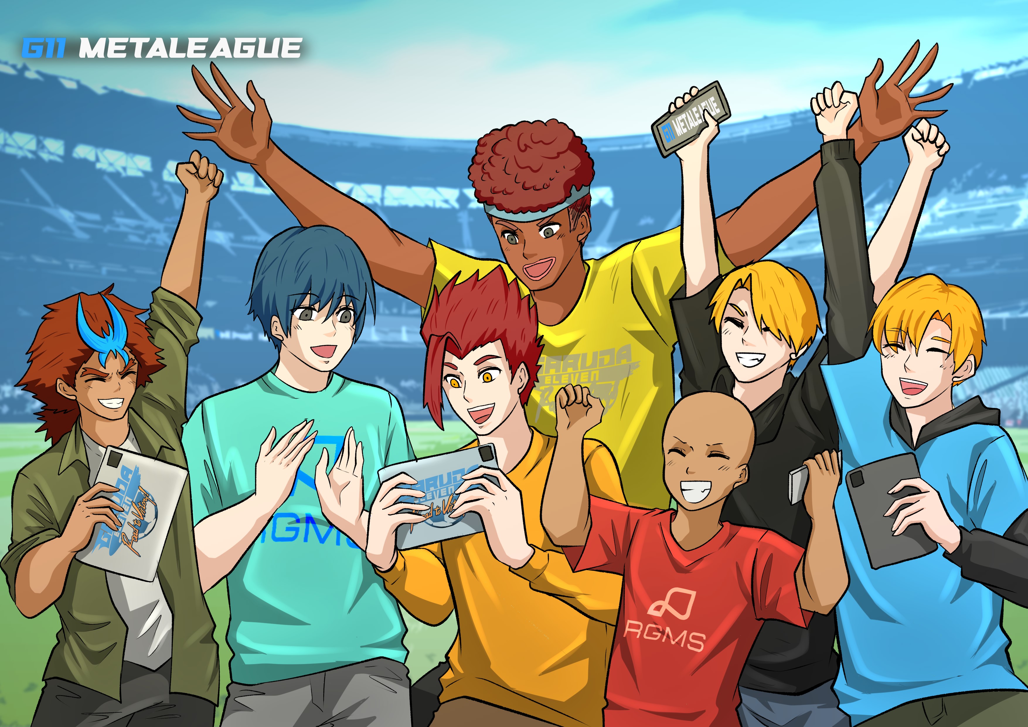 RGMS, selaku pengembang Garuda Eleven Metaleague, mengumumkan tengah bersiap menuju peluncurannya.