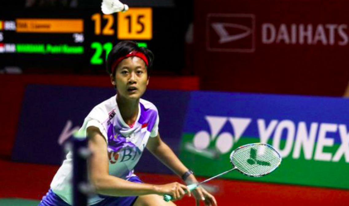 Pebulutangkis Tunggal Putri Indonesia Putri Kusuma Wardani.