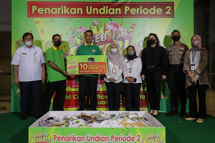 PT Asia Sakti Wahid Foods Manufacture (ASW Foods) menyelenggarakan Gebyar Hatari Miliaran Rupiah Tahap I.