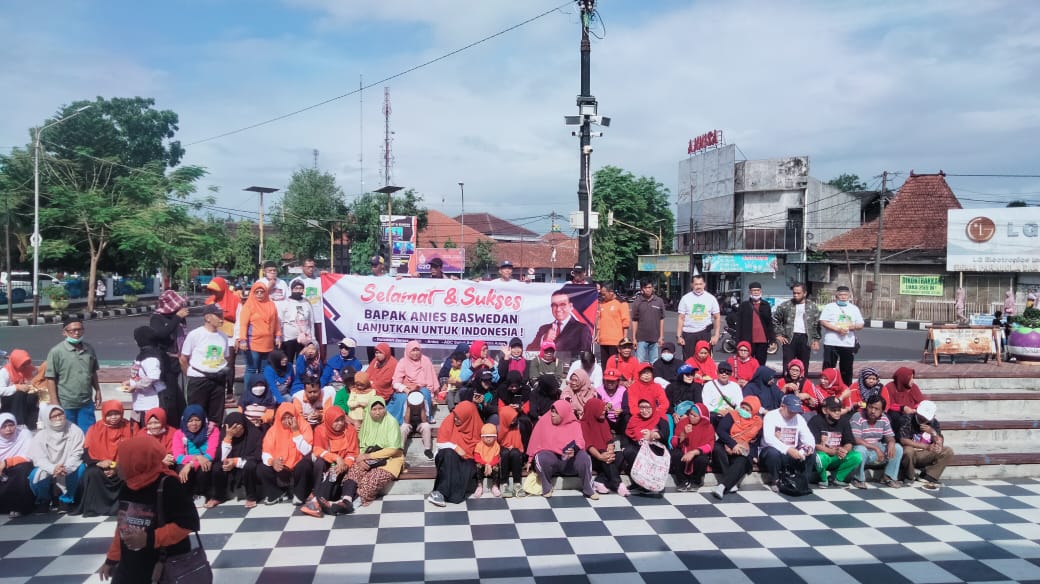 Sekretariat Kolaborasi Indonesia (SKI) menggelar kegiatan mendukung Anies Baswedan sebagao calon presiden pada Pilpres 2024.