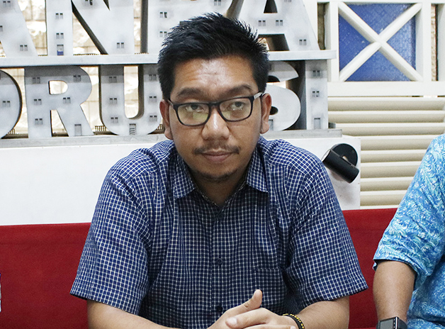 Peneliti Indonesia Corruption Watch (ICW), Kurnia Ramadhana.