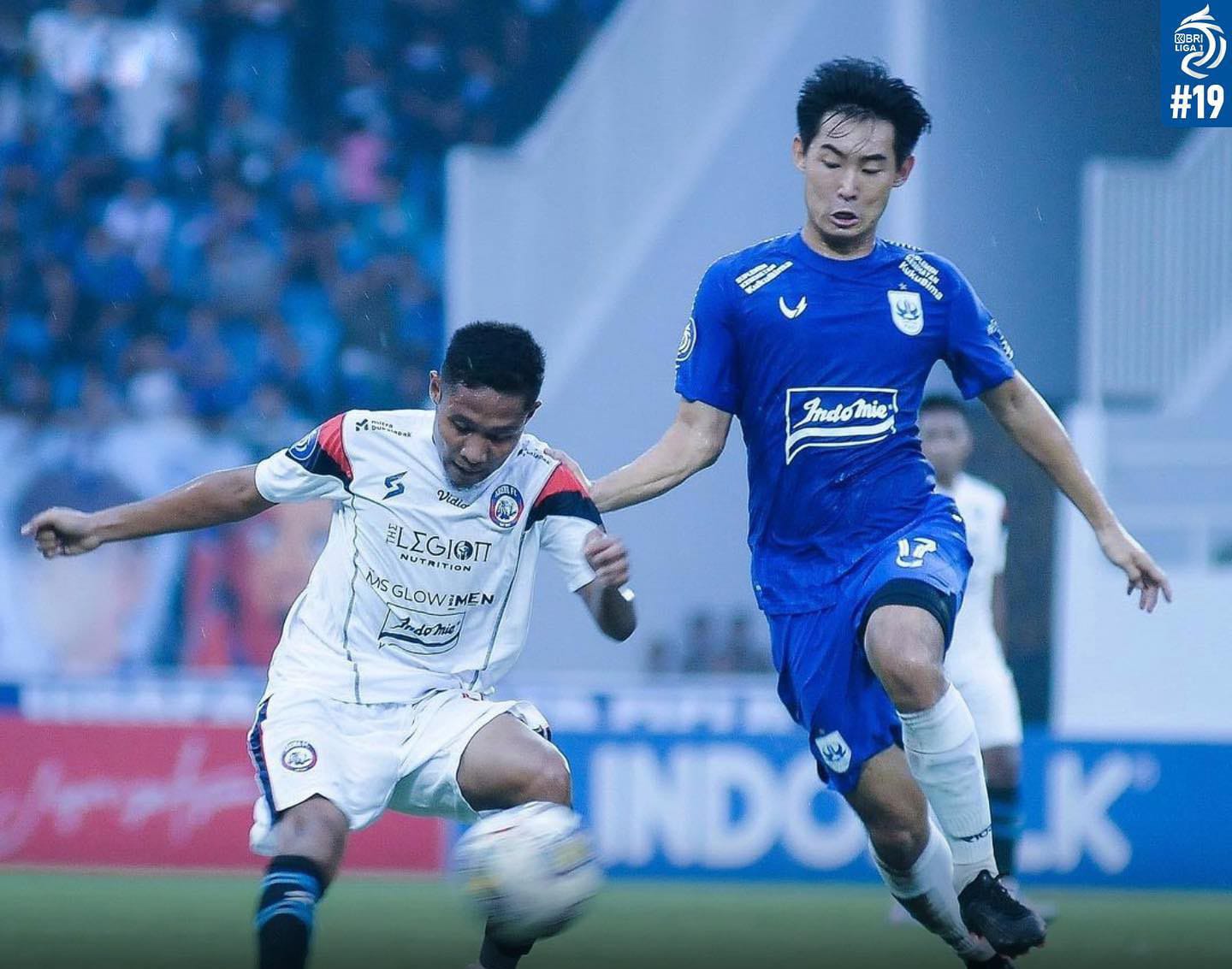 Laga PSIS lawan Arema Malang