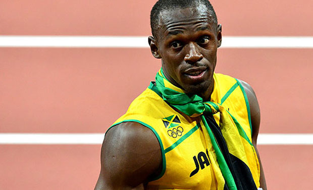 Mantan sprinter Usain Bolt.