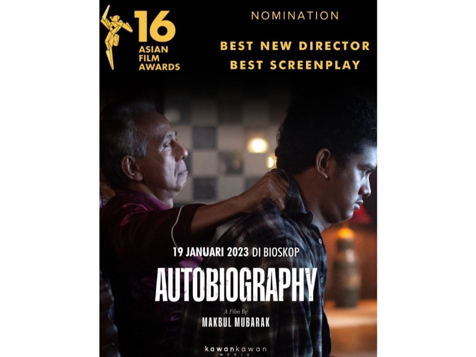 Film Autobipgraphy meraih dua nominasi di Asian Film Awards 2023.