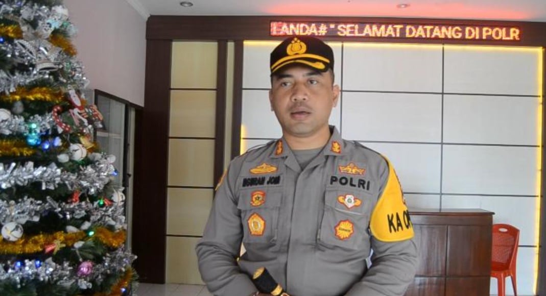 Kapolres Flotim AKBP I Gede Ngurah Joni Mahardika