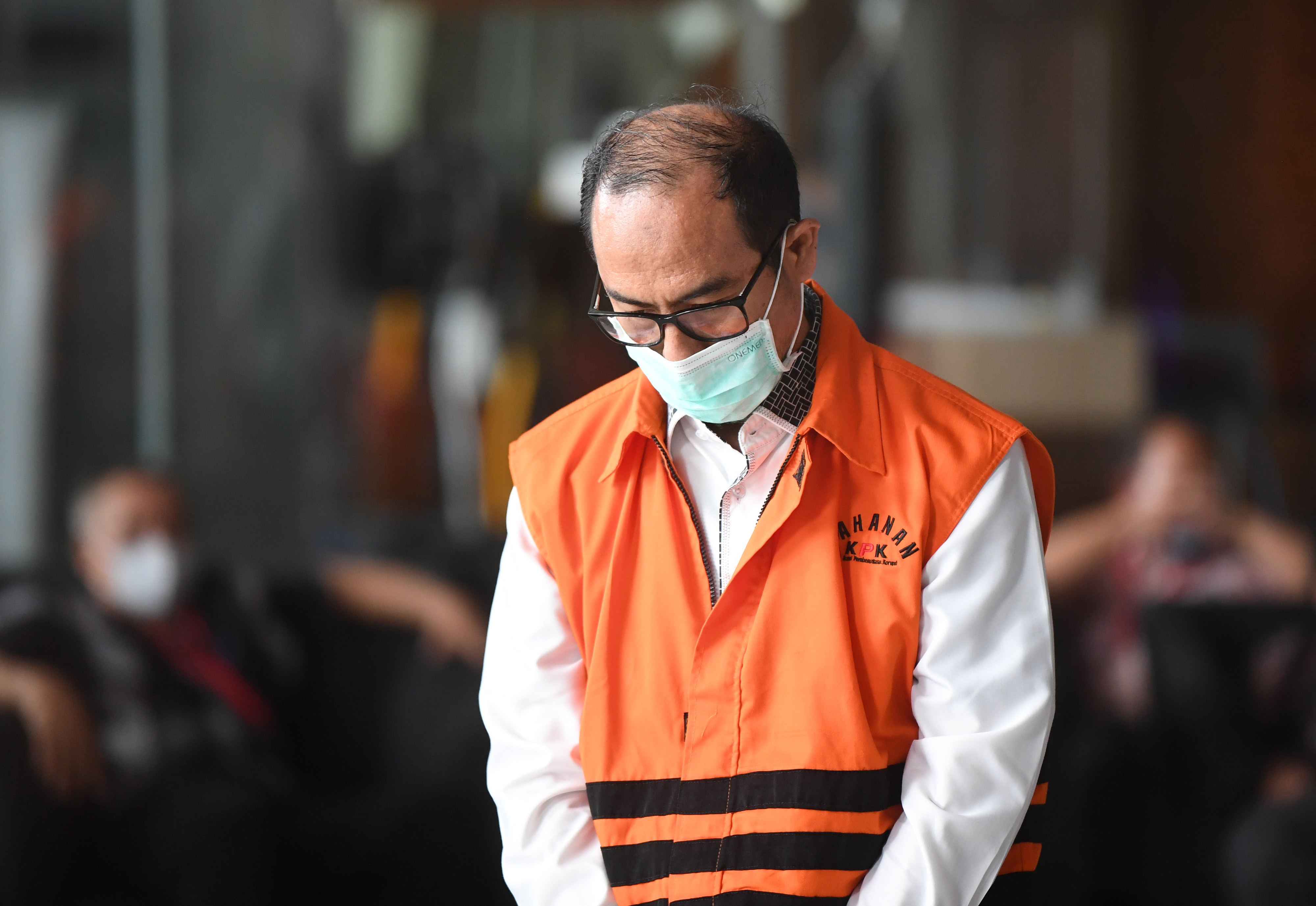 Tersangka kasus dugaan suap penanganan perkara di Mahkamah Agung (MA) Hakim Agung Gazalba Saleh.