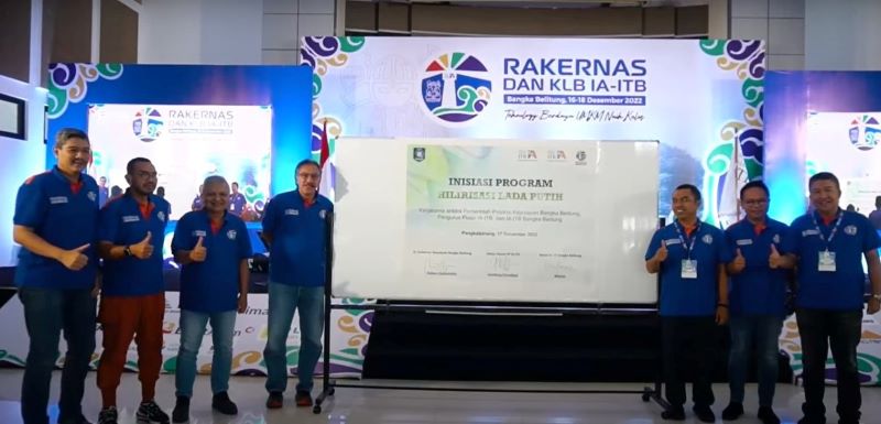 Rakernas IA-ITB di Bangka Belitung juga mengagendakan soal hilirisasi lada putih