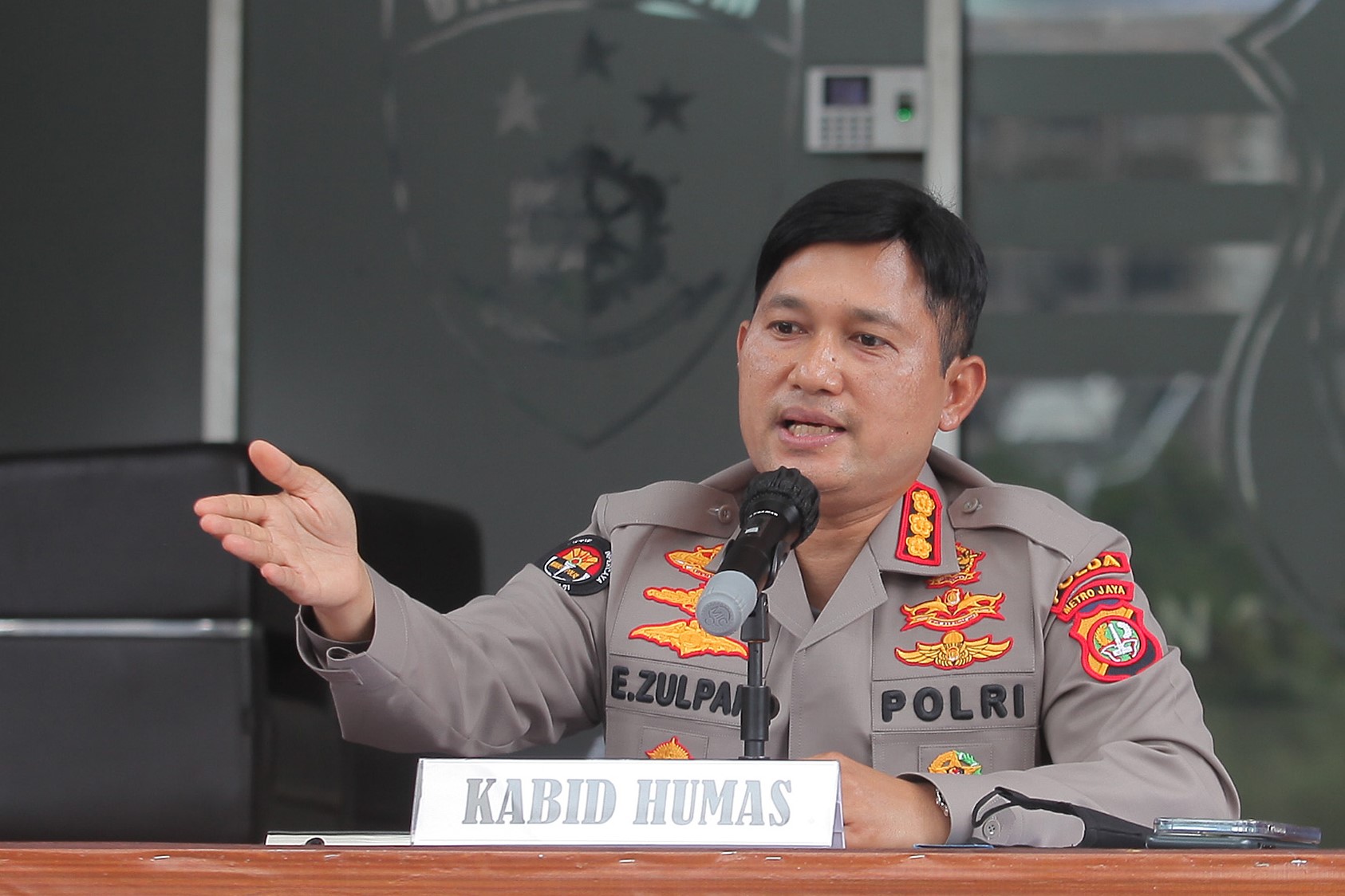 Kepala Bidang Humas Polda Metro Jaya Kombes Endra Zulpan