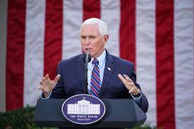 Mantan Wakil Presiden AS Mike Pence.