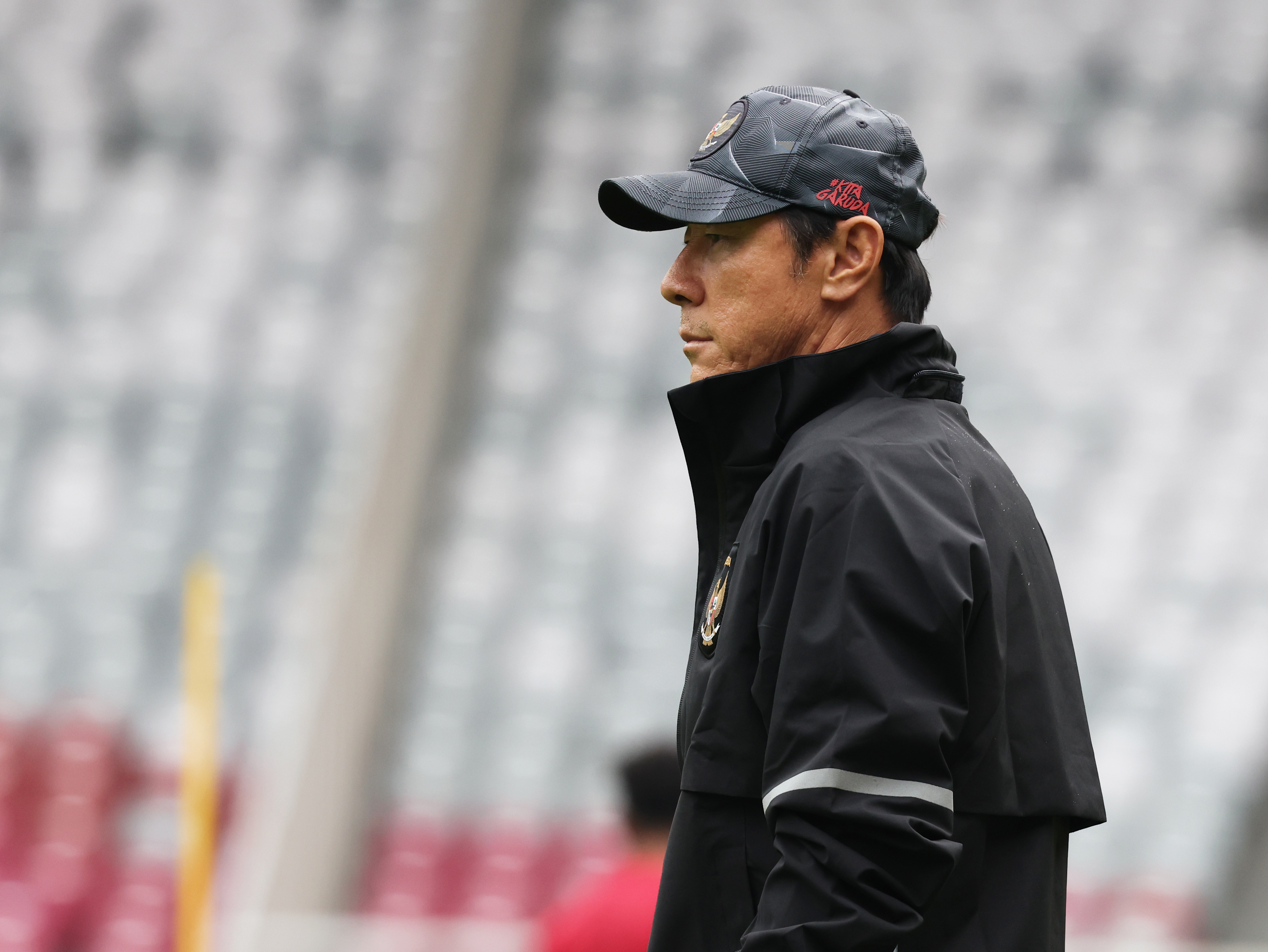 Pelatih timnas Indonesia Shin Tae Yong