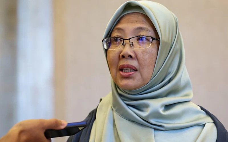 Menteri Kesehatan Malaysia dr. Zaliha Mustafa.