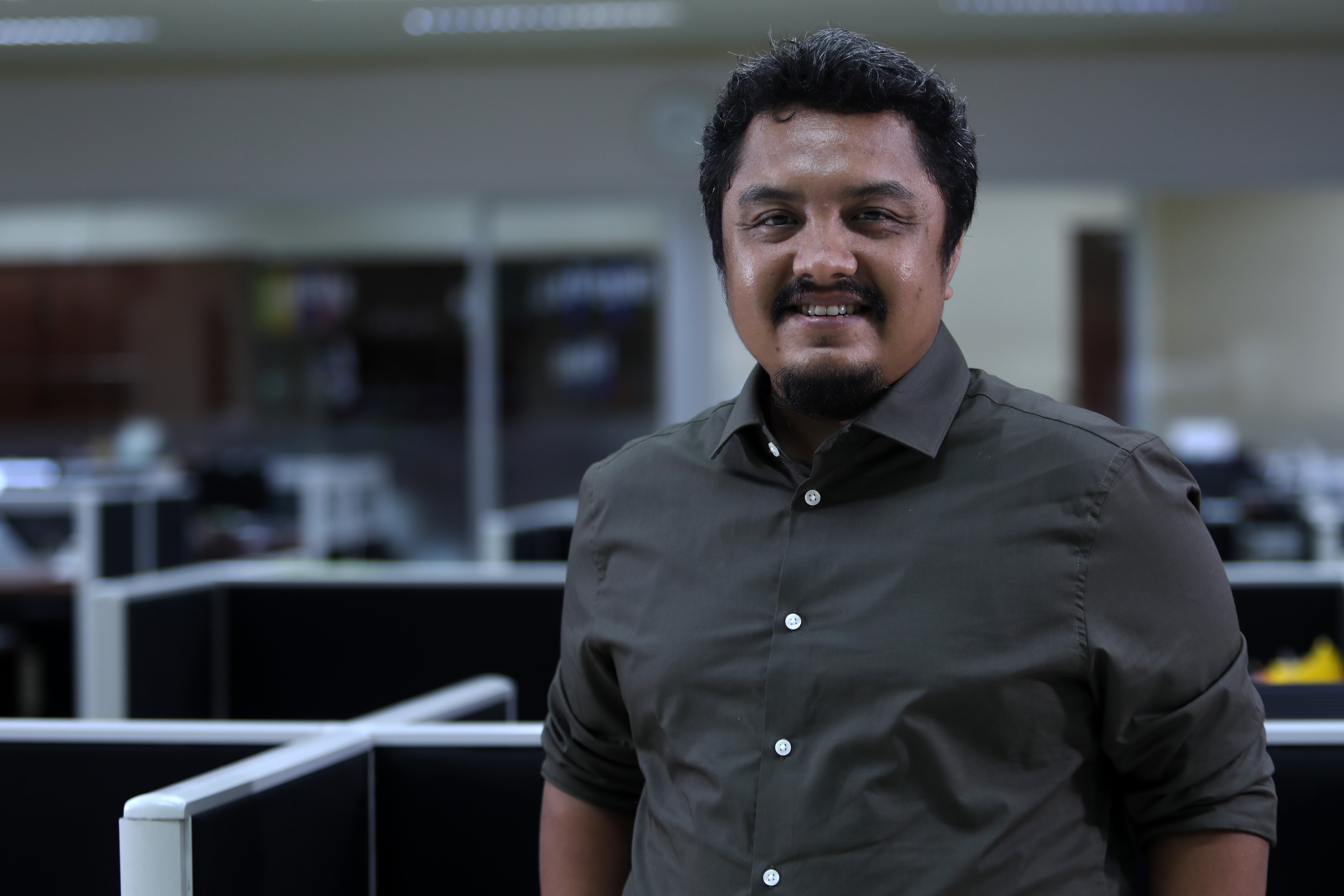 Editor Media Indonesia Akhmad Mustain