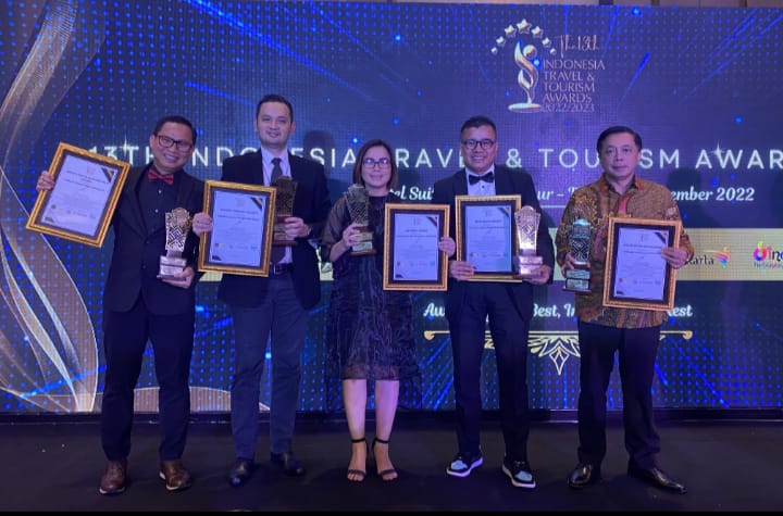 Artotel group kembali berhasil meraih penghargaan Indonesia Travel & Tourism Awards (ITTA) 2022/2023 