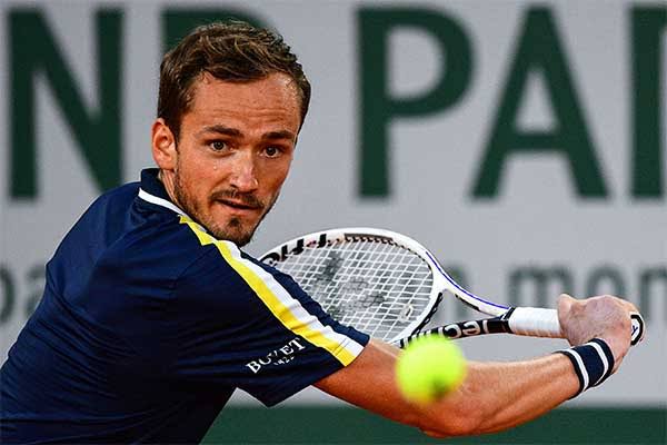 Petenis Rusia Daniil Medvedev