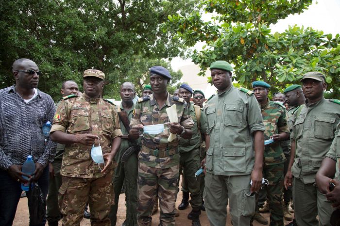 Ilustrasi junta militer Mali