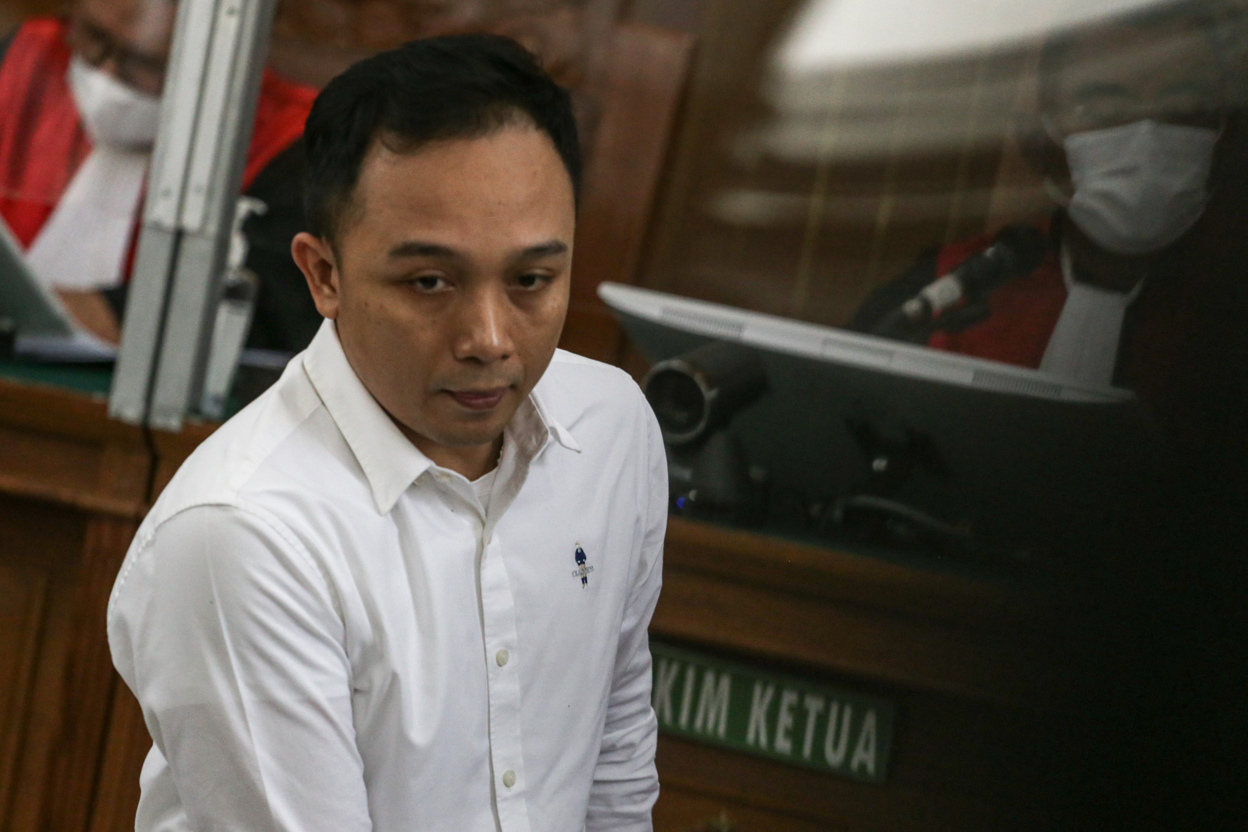 Ricky Rizal, salah satu terdakwa kasus pembunuhan berencana Brigadir Yosua Hutabarat.