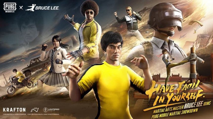 Bruce Lee hadir di PUBG Mobile