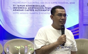 Direktur Eksekutif Algoritma, Aditya Perdana.