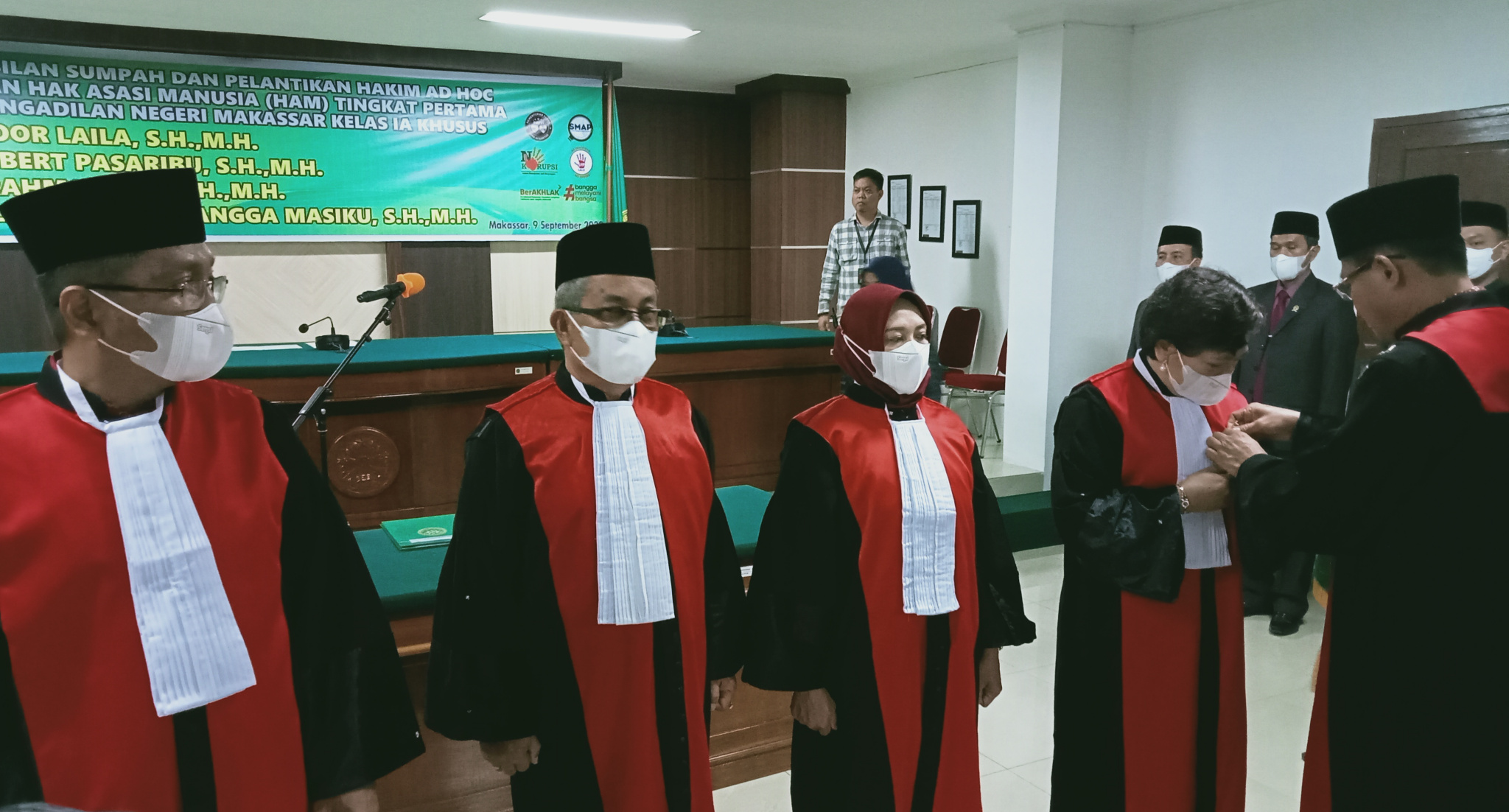 Ilustrasi Pelantikan Hakim Ad Hoc HAM