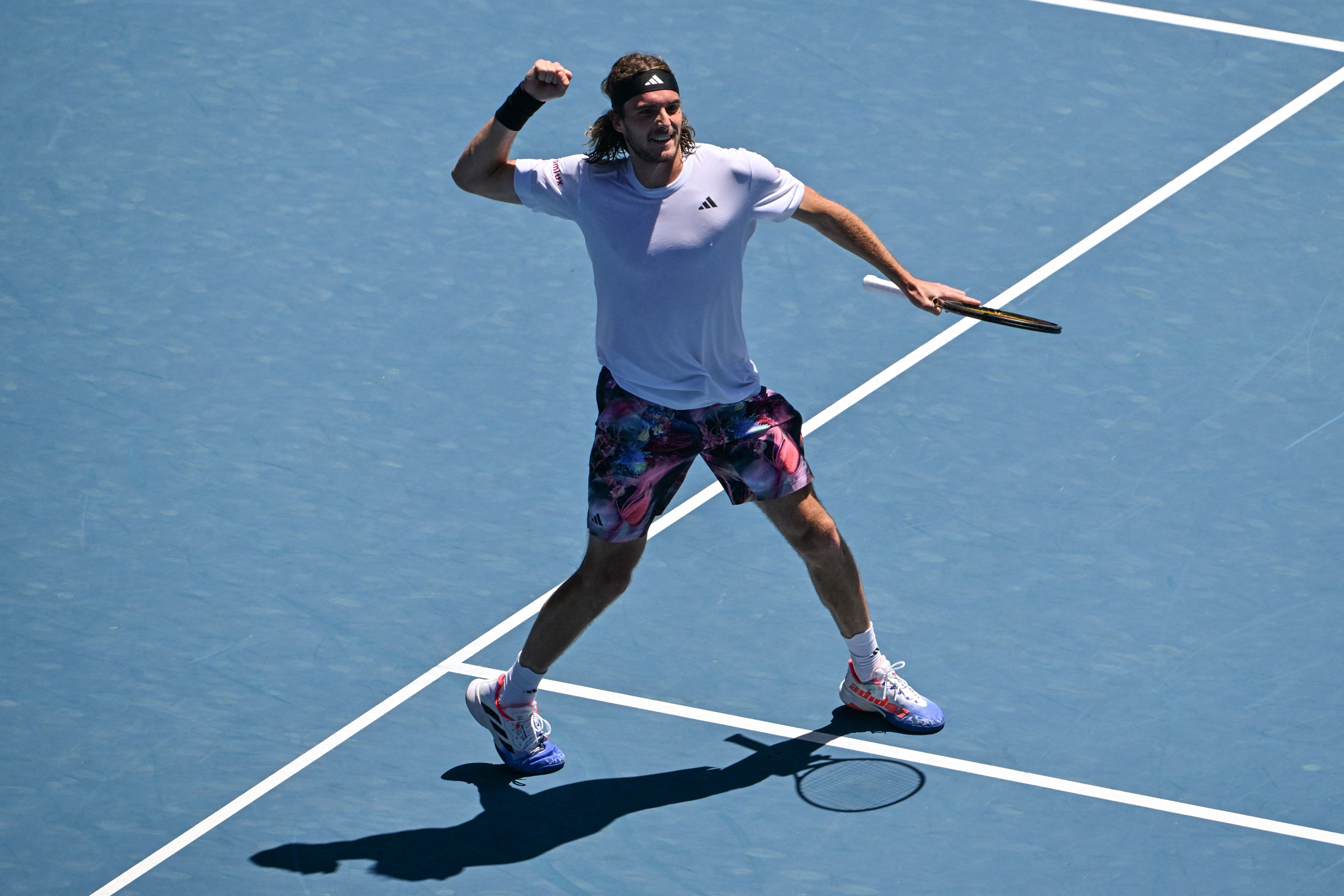 Petenis Yunani Stefanos Tsitsipas