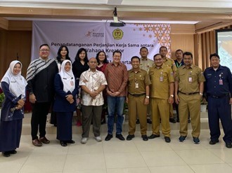 Ini merupakan kerja kolaborasi pertama untuk melaksanakan kelas industri di bidang perfilman yang berfokus pada penulisan skenario.