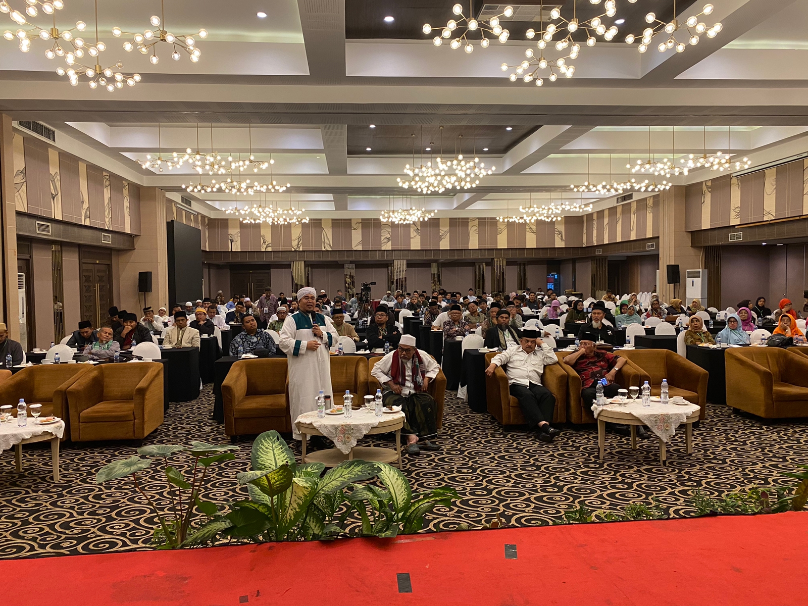 Seminar Nasional Kebangsaan Umat Islam, di Padang, Sumatera Barat, Jumat (27/1/2023)