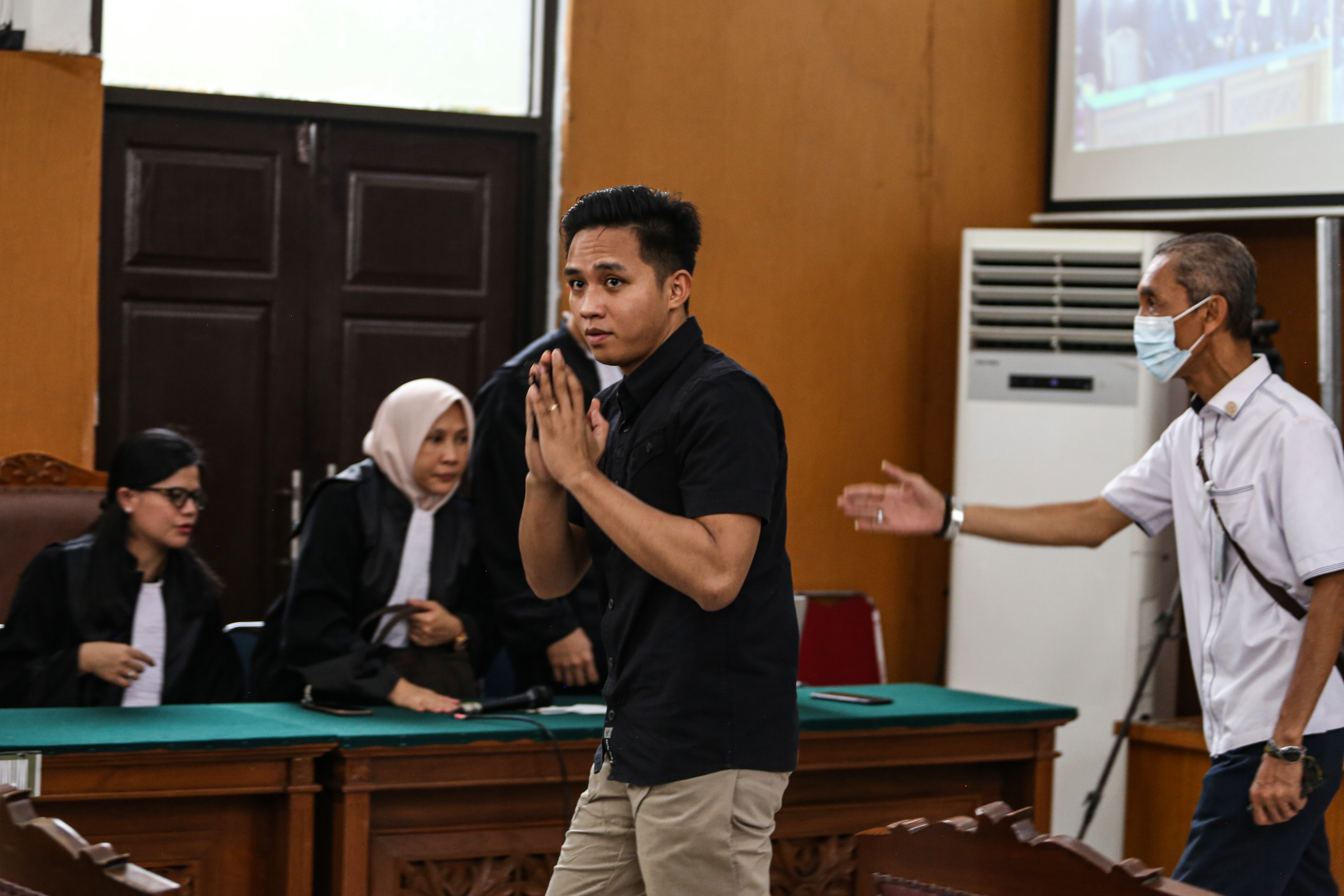 Richard Eliezer, salah satu terdakwa dalam kasus pembunuhan berencana Brigadir Yosua Hutabarat.