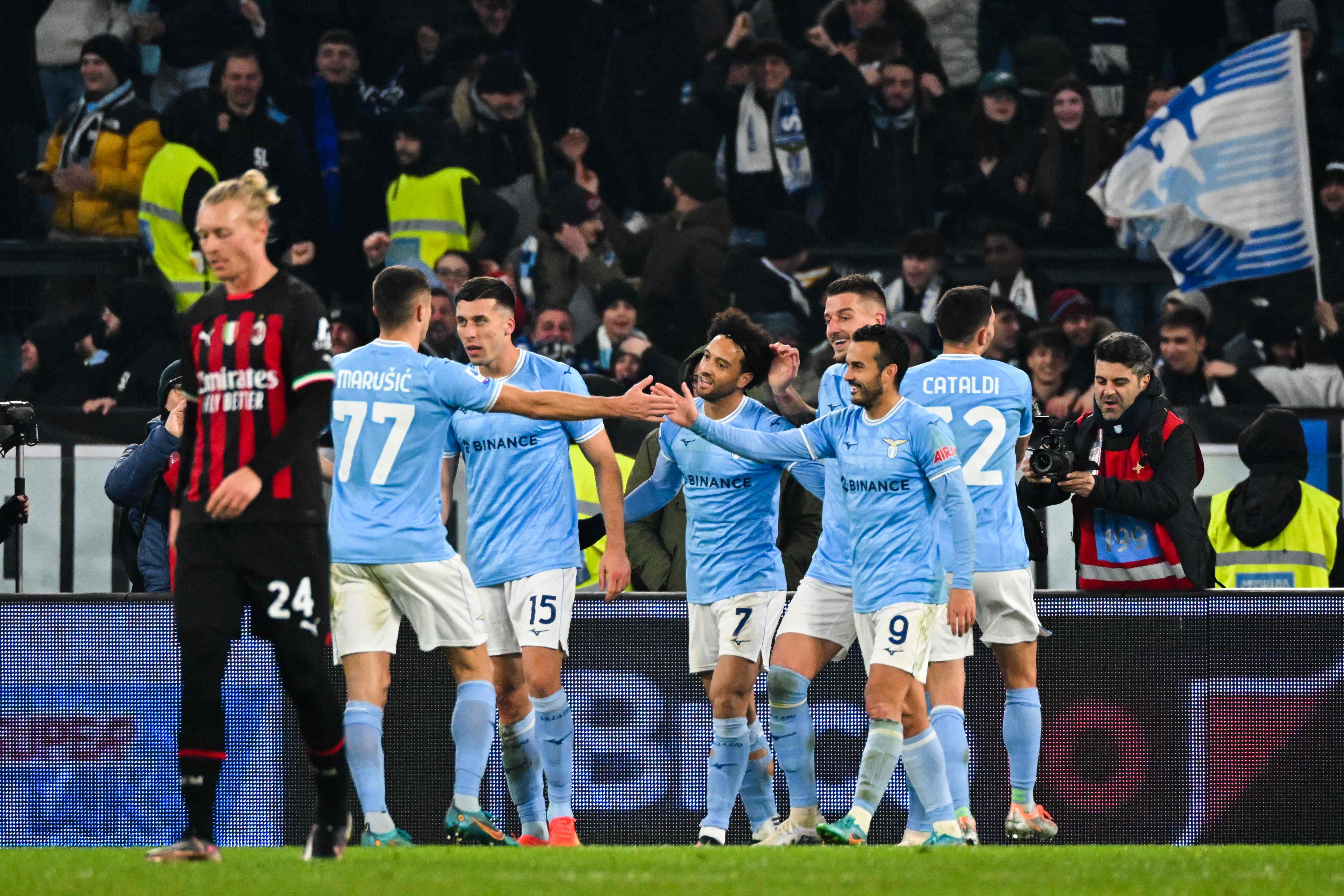 Lazio Hajar AC Milan