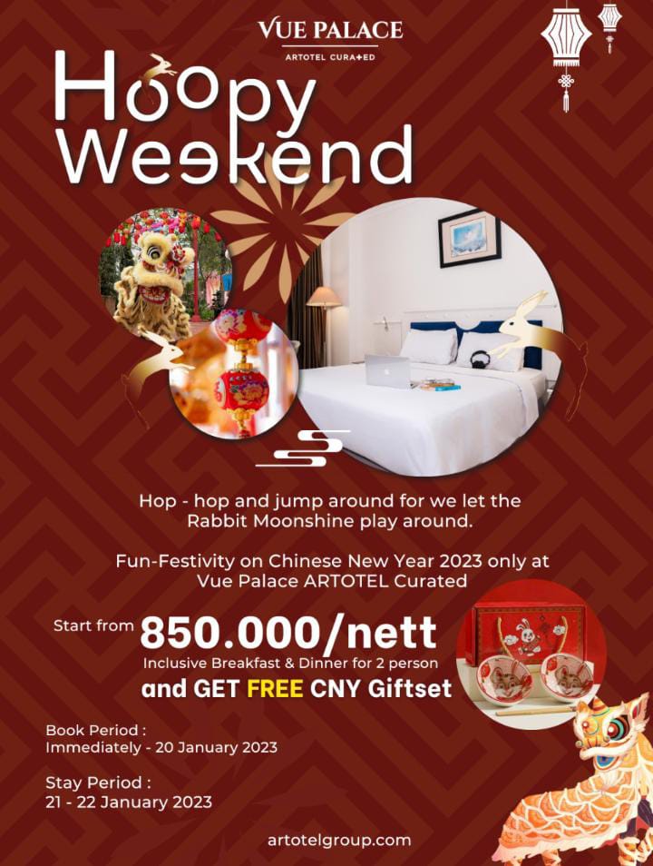 Sambut Imlek, Artotel Group Hadirkan Oriental Galore