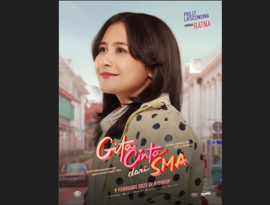 Prilly Latuconsina dalam film Gita Cinta dari SMA.
