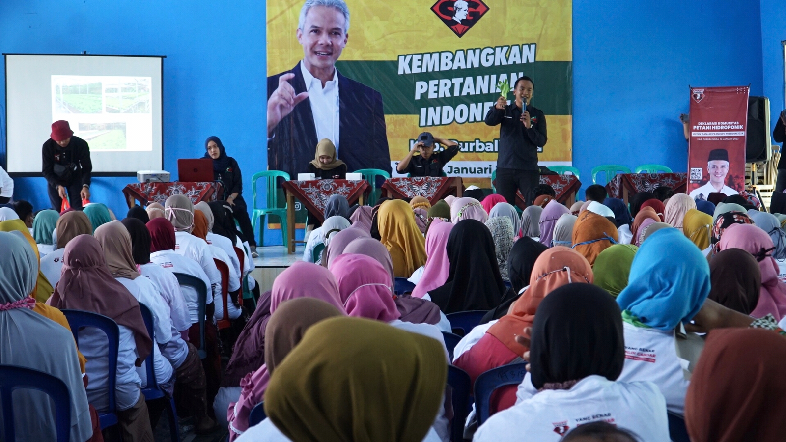 Kegiatan Sahabat Ganjar di Purbalingga