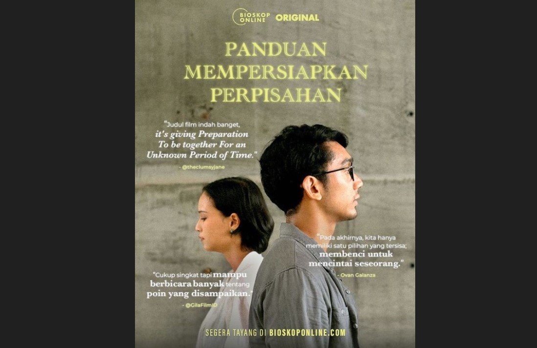 Poster film Panduan Mempersiapkan Perpisahan