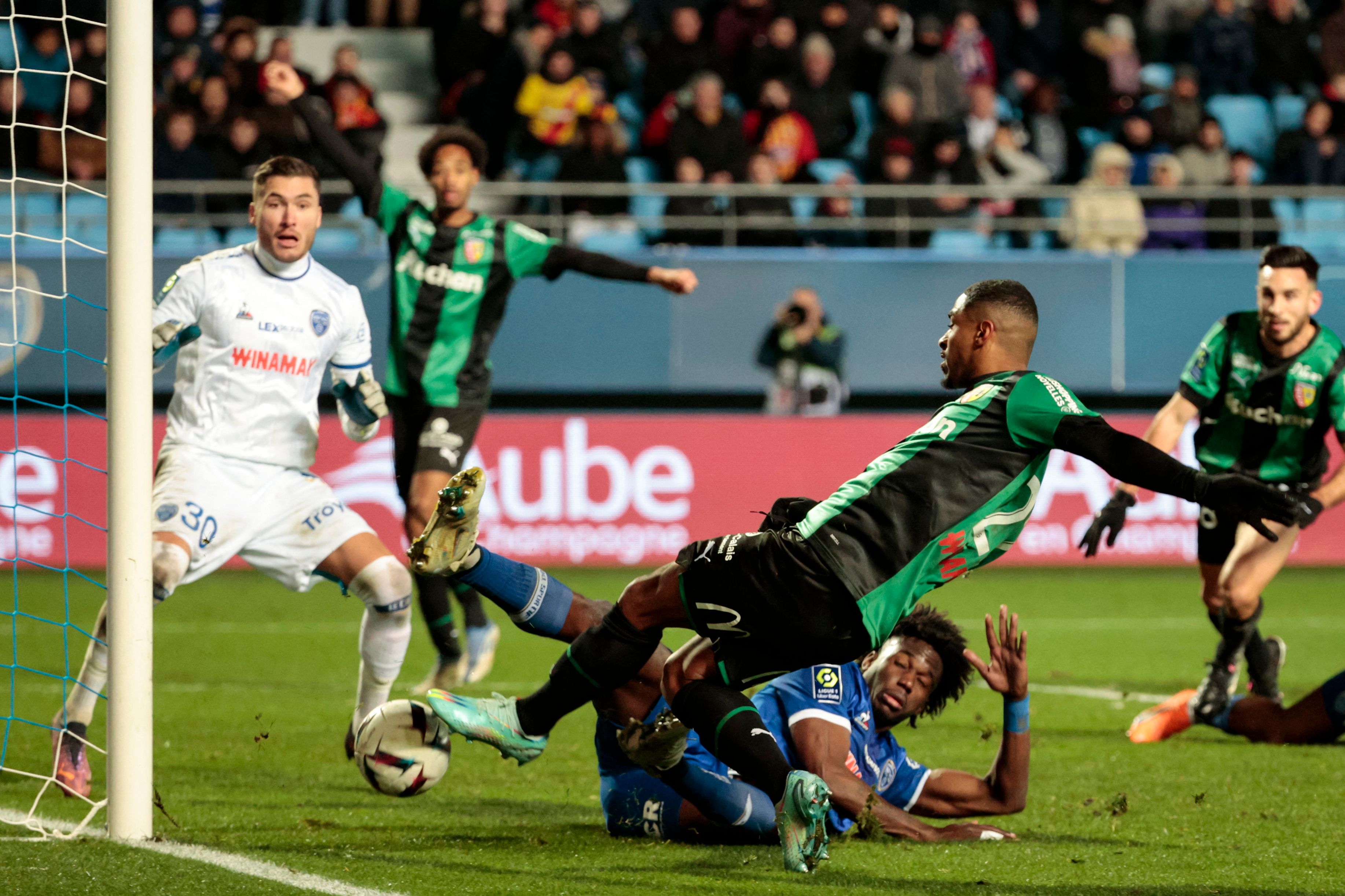 Laga Ligue 1 antara Troyes dan Lens