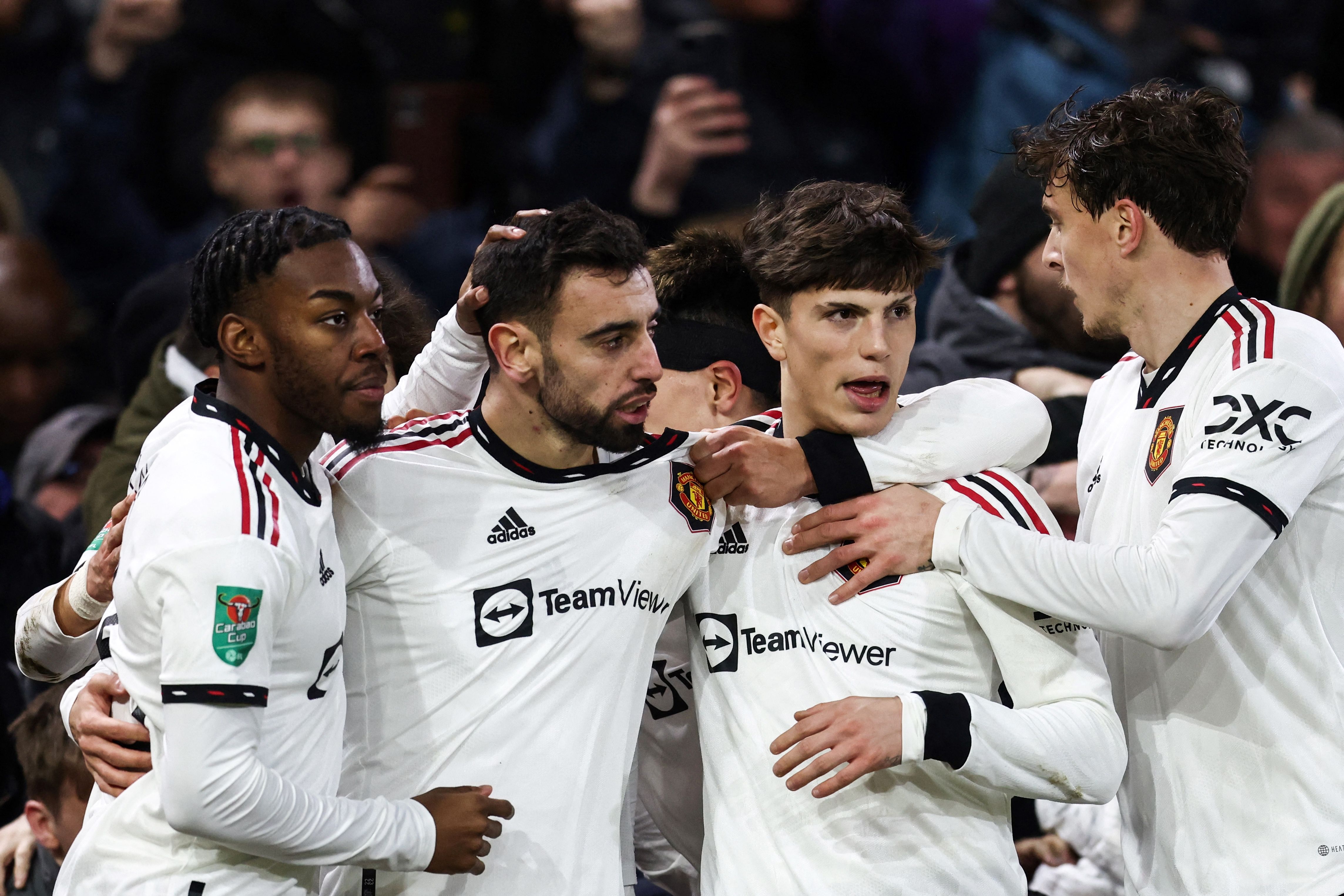 Tekuk Forest, MU Letakkan Satu Kaki di Final Piala Liga