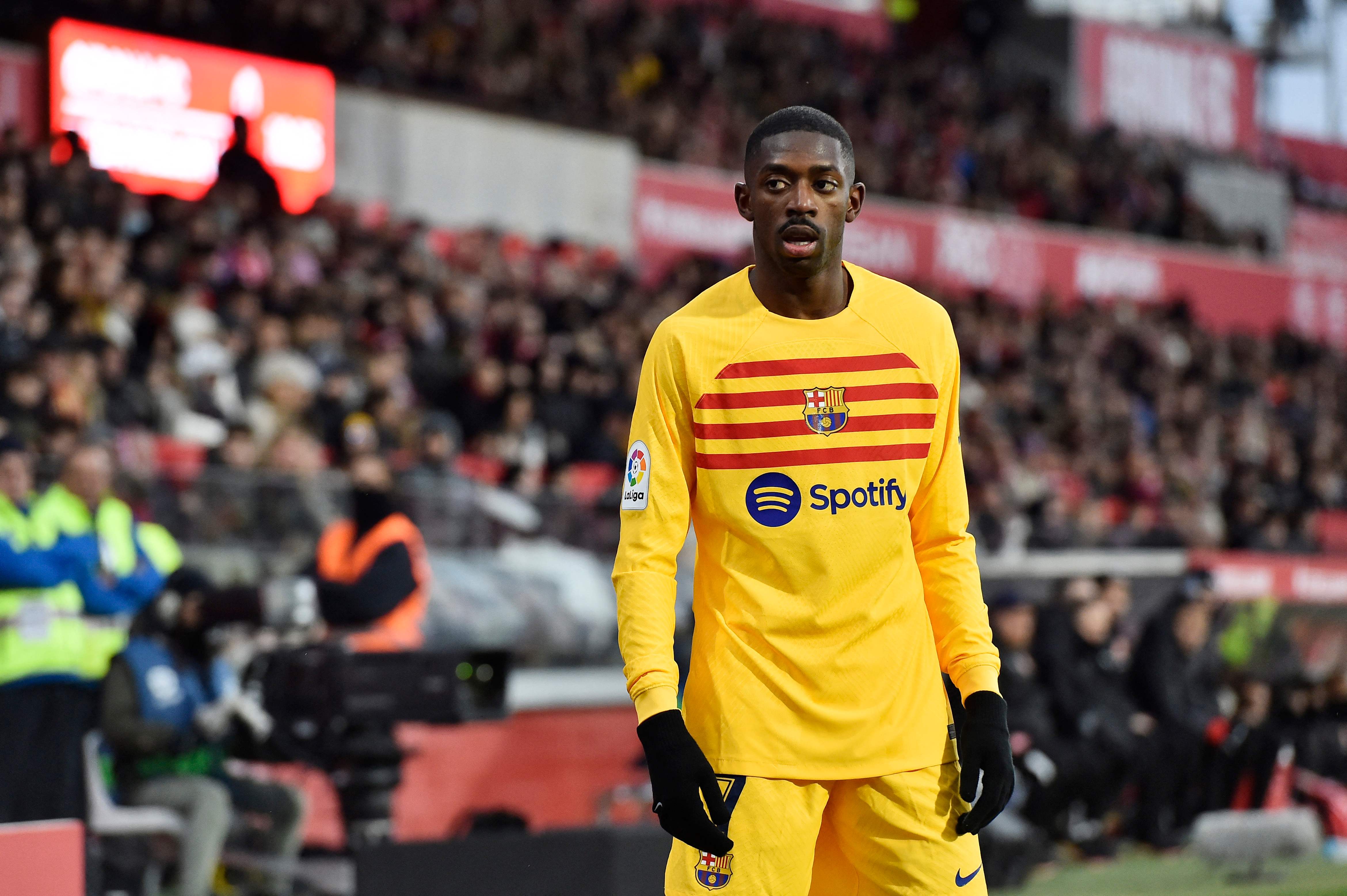 Penyerang Barcelona Ousmane Dembele