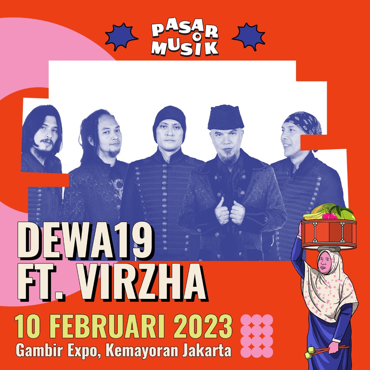 Dewa 19 akan manggung di ajang Pasar Musik Festival