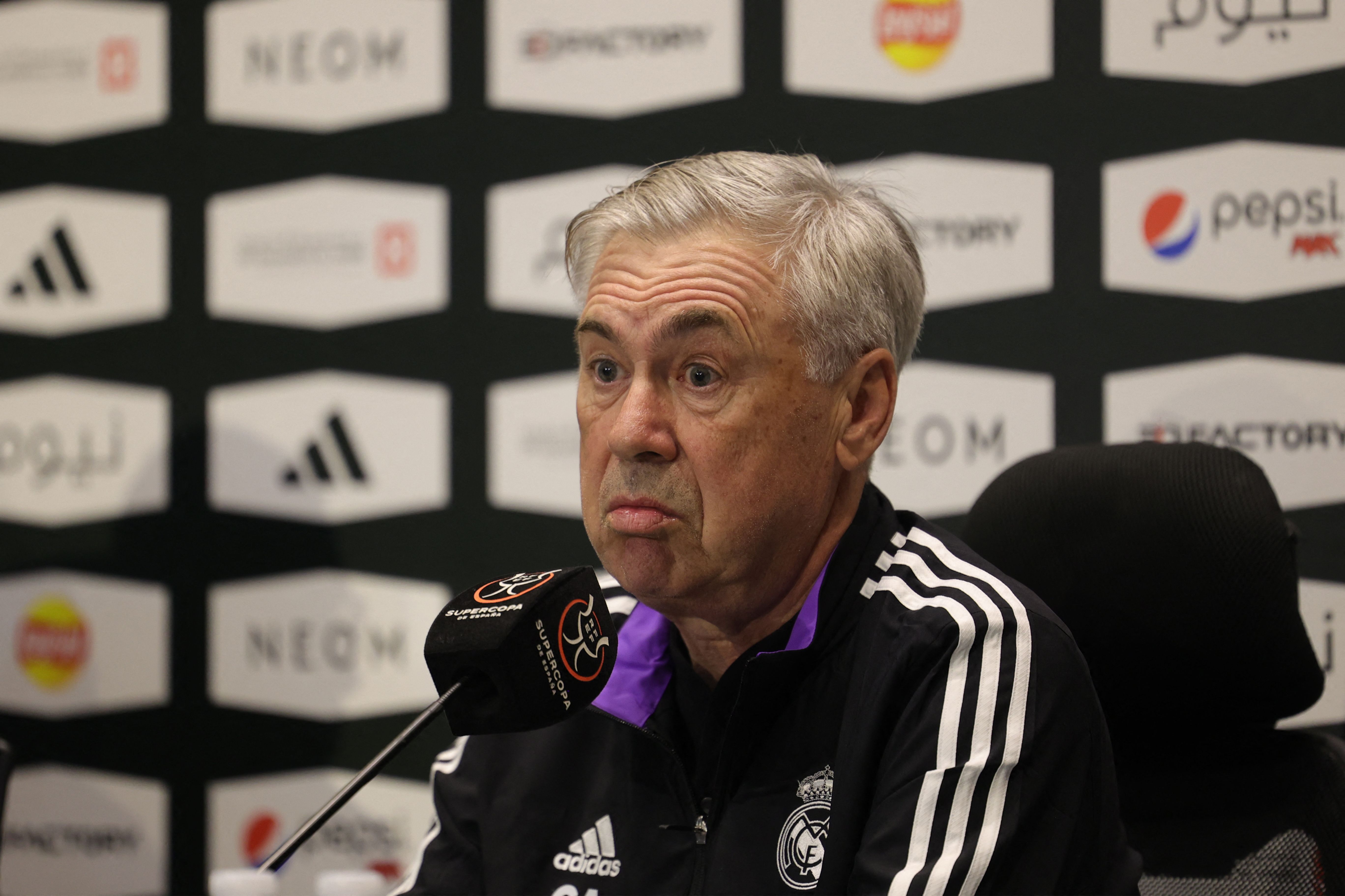 Pelatih Real Madrid Carlo Ancelotti